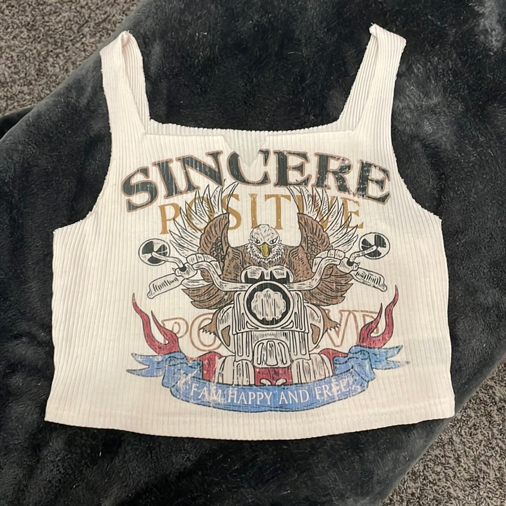 Crop top tank